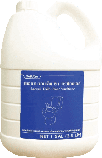 น้ำยาเช็ดฝาชักโครก Saraya Toilet Seat Sanitizer
